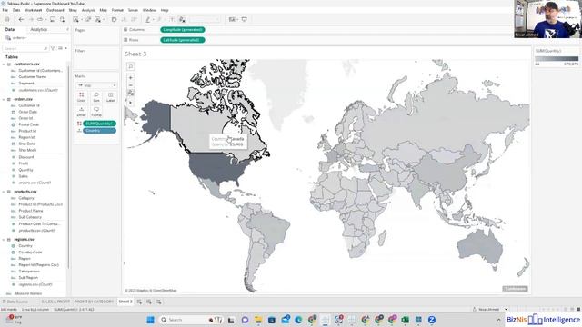 Learn Tableau for Beginners | Part 5: Creating Maps смотреть онлайн