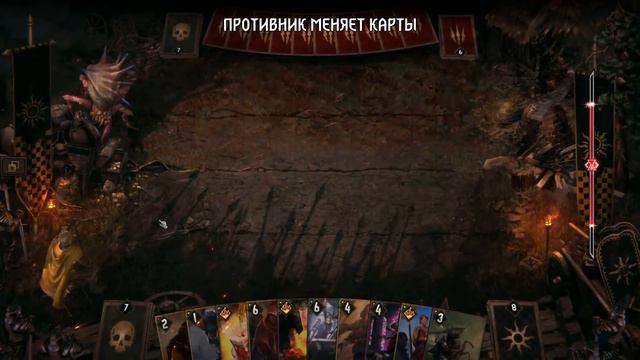 Гвинт - Интересная Колода Яна Кальвейта. Лето, Регис. Gwent 1.0.2 смотреть онлайн