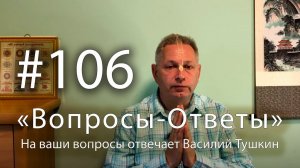 "Вопросы-Ответы", Выпуск #106 - Василий Тушкин отвечает на ваши вопросы