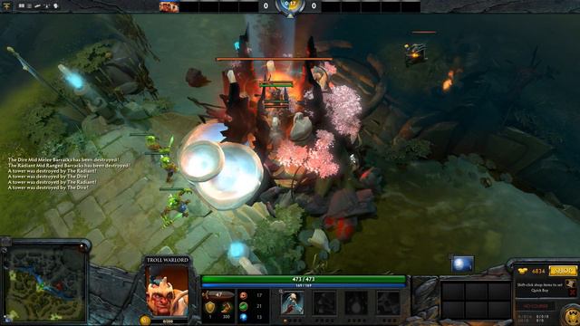 Dota 2 - So I moved all the buildings to the center... смотреть онлайн