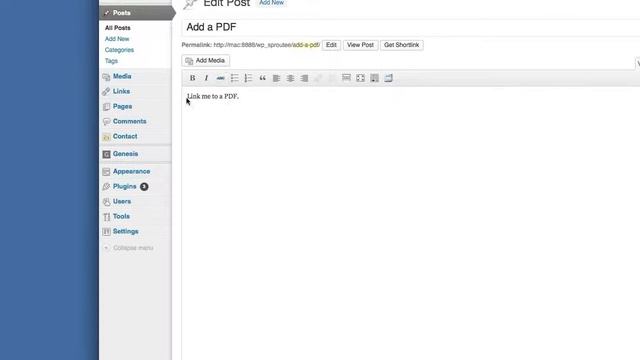 Add a PDF to WordPress смотреть онлайн