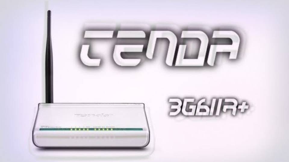 📶 Tenda 3G611R+, PPPoE настройка роутера смотреть онлайн