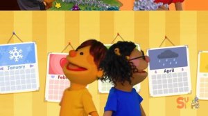 The Months Chant | ft. The Super Simple Puppets | Super Simple Songs
