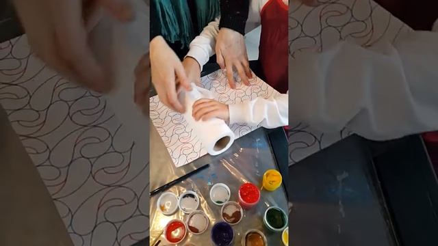 Живопись. Монотипия. Рисуем на оргстекла гуашью и делаем отпечаток на мелованной бумаге смотреть онлайн