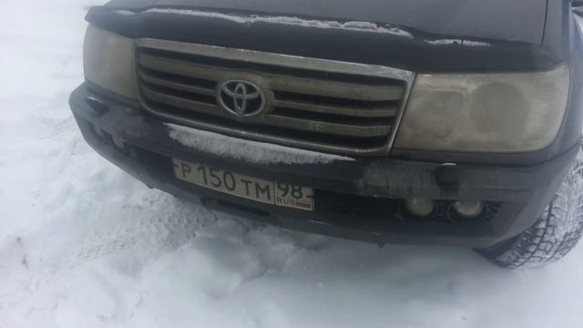 Работа силового бампера "АМЗ" (Тамерлан) Toyota Land Cruiser 100 смотреть онлайн