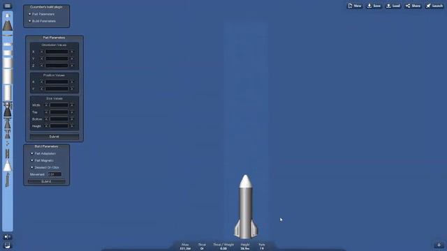 строим старшип в Sfs