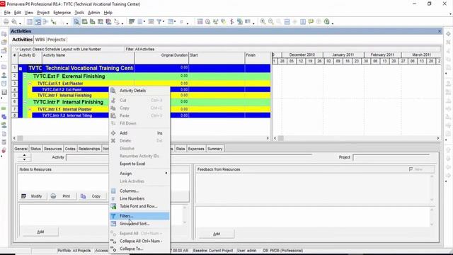 Primavera P6 Complete Training смотреть онлайн