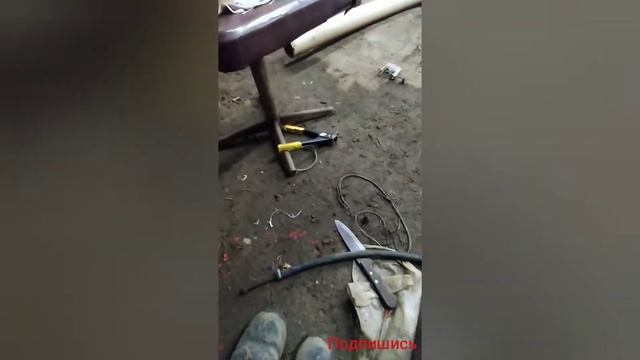 Пескоструй своими руками из огнетушителя. смотреть онлайн