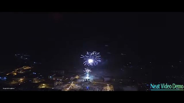 Новогодний салют. Дальнегорск 02.01.2017г смотреть онлайн