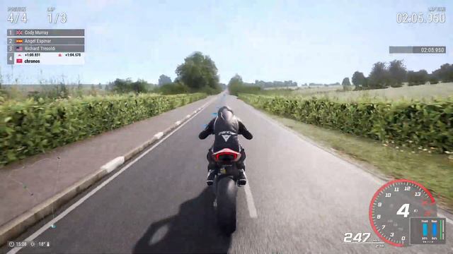Test Ride Ducati Super Naked V4S Streetfighter V4 Wheelie @215kmph Top Speed Ride 4 Gameplay [1080p смотреть онлайн