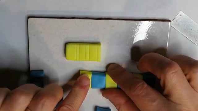 DIY Имитация ткани из полимерной глины/Вязаный трикотаж/Polymer Clay