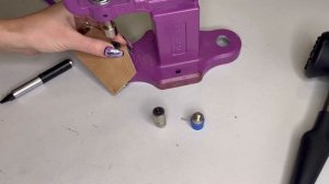 Как установить кнопки Альфа 12.5  прессом ТЕР 2