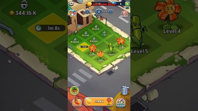 Merge Plants (EN) - First look. Zombie Defense game (Android Gameplay) смотреть онлайн