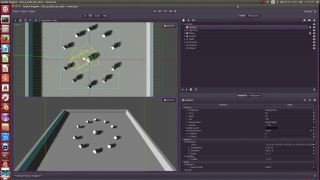 Godot Engine: Roll A Ball Tutorial (1/8) смотреть онлайн