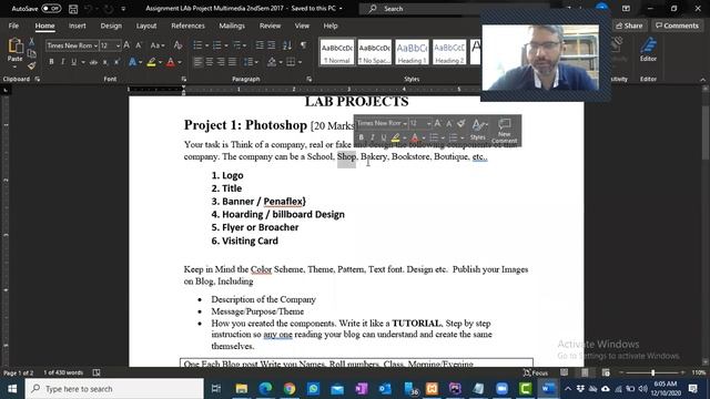 Multimedia Technology 16-B | Adobe Photoshop Lab Discussion and PRoject |Assignment смотреть онлайн