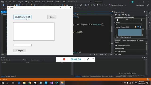 C#, kết nối Container build và thực thi file Java смотреть онлайн