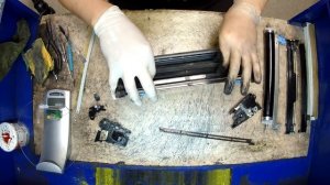 #57 Очистка бункера с отработанным тонером Kyocera DK 1150 | Полная разборка DK-1150 |  Ошибка C799