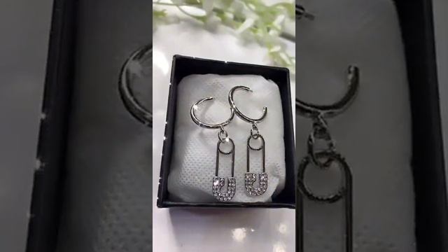 Серьги бижутерия 