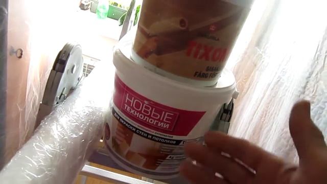 Окрашен потолок по флизелиновым обоям. смотреть онлайн