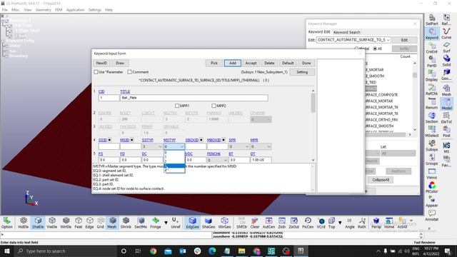 LS-DYNA part 5: Contact Control Definition смотреть онлайн
