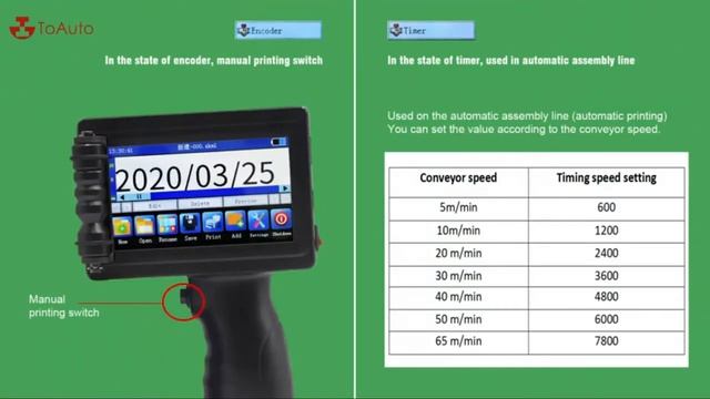 Handheld Inkjet Printer | Portable Inkjet Printer смотреть онлайн