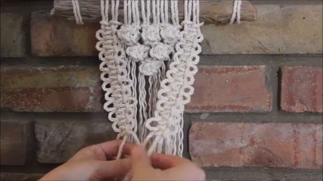 DIY Macrame Plant HangerShelf With Driftwood_[360p].mp4
