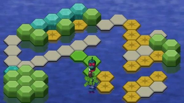 Hex-a-hop: Trigger Happy optimal solution