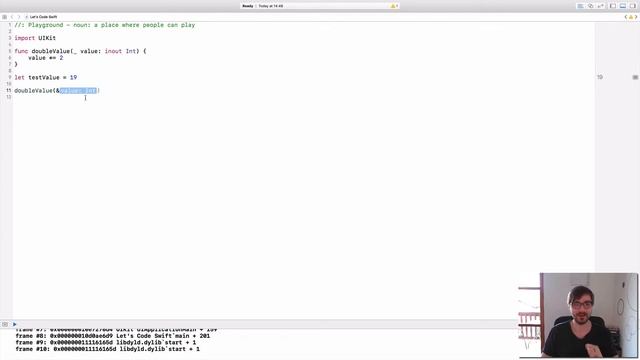 Let's Code Swift | Lesson #27 | In-Out-Parameter смотреть онлайн