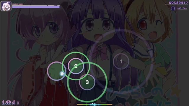 (osu!) Happy! Lucky! Dochy! (TV Size) [Normal] von Rika & Satoko & Hanyuu смотреть онлайн