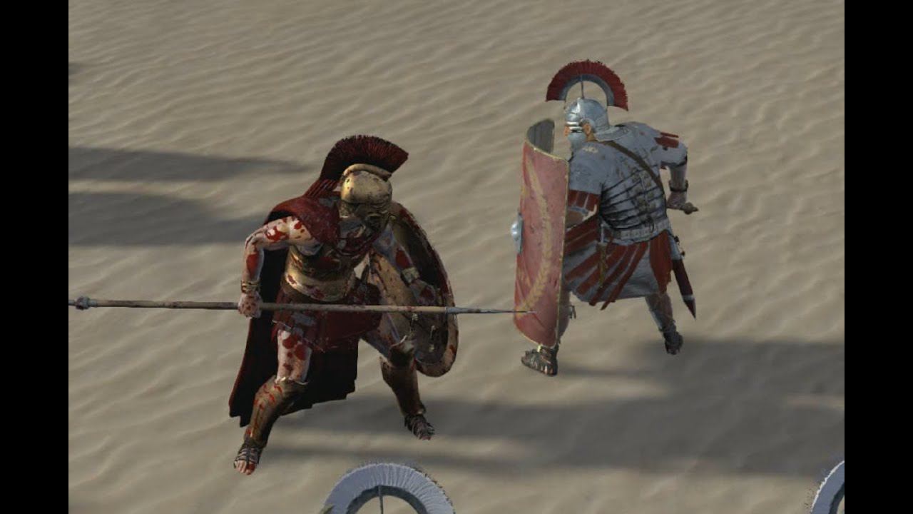 Легионер VI императорского легиона Железный VS Стражи Спарты. Legionary VS Spartan Guards смотреть онлайн