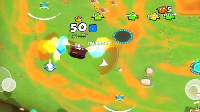 Mini Tank - Gameplay | Blitz | Crash of Cars смотреть онлайн