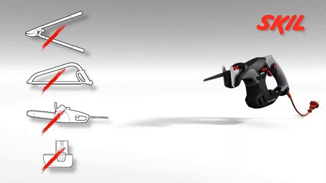 Градинският трион Skil Lynx предлага подрязване без усилия на клони с диаметър до 80 мм