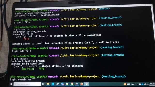 git commands for software tester | simple git concepts for tester | git bash #github смотреть онлайн