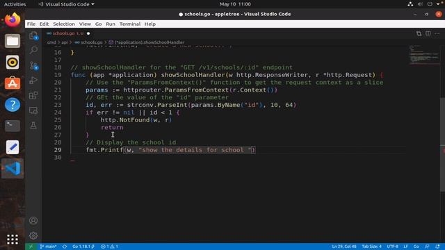 Building APIs with Go - creating more handlers смотреть онлайн