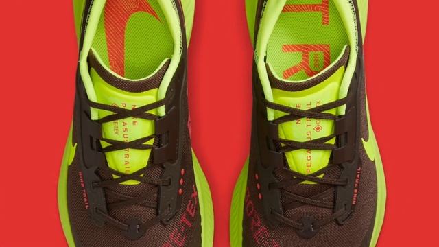 BROWN/VOLT Nike Pegasus Trail 3 GORE-TEX Detailed Look and Release Update смотреть онлайн