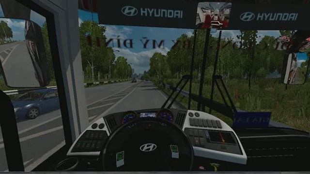 ETS2 xe giường nằm Hyundai Universe Tracomeco thuận ý gia lai tăng tốc nhanh lật xe смотреть онлайн