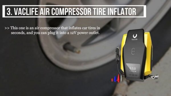Portable Air Compressor For Car Tires - Inflate Tires with Efficiency