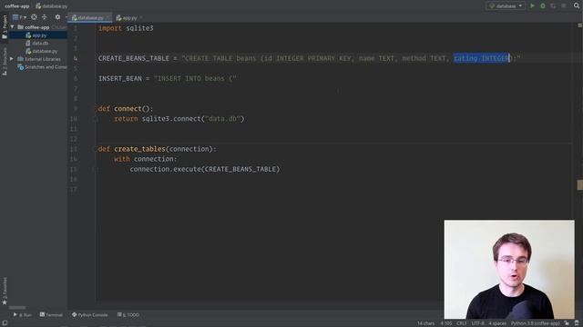 Python SQLite Tutorial: Build a Python project with a SQLite database смотреть онлайн