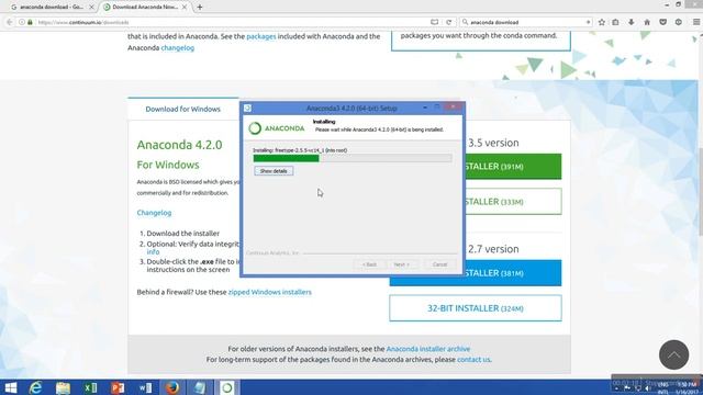 How to Download & install Anaconda on Windows operating System смотреть онлайн