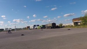 Отрабатываем «восьмерку» на мото