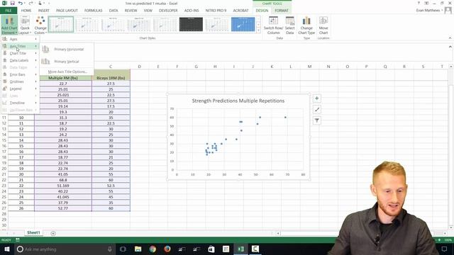 Basic Scatter Plot in Excel смотреть онлайн