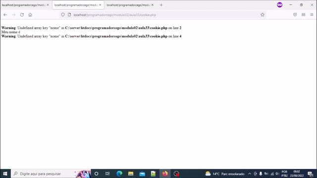 PHP Módulo 2: Aula #40 - Removendo Cookies смотреть онлайн