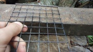 Походная костровая решетка своими руками