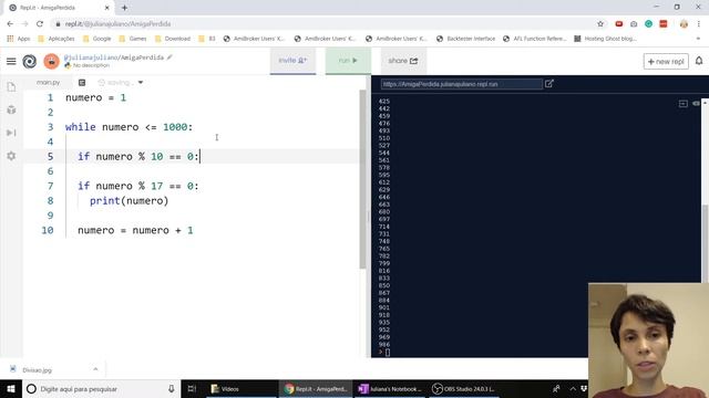 WHILE em python - exercícios para praticar смотреть онлайн