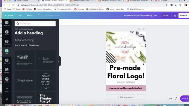 Using Pinterest for Etsy - How To Grow Your Etsy Traffic | Nancy Badillo смотреть онлайн