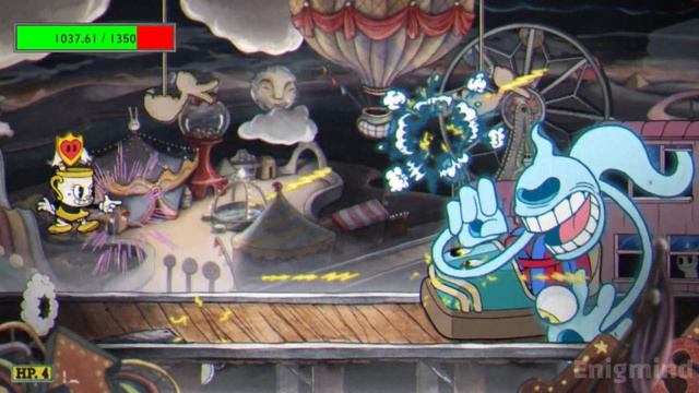 Beppi the Clown + Express Phantom Boss Coop Cuphead DLC смотреть онлайн