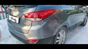 Ремонт и восстановление заднего бампера Hyundai IX35
