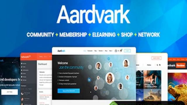 Aardvark - Community, Membership, BuddyPress Theme Full Activated 2021 смотреть онлайн