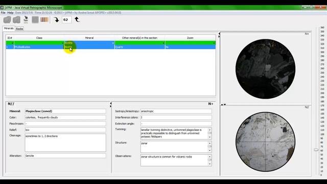 Testing jVPM application - Java Virtual Petrographic Microscope (pre-alpha version) смотреть онлайн