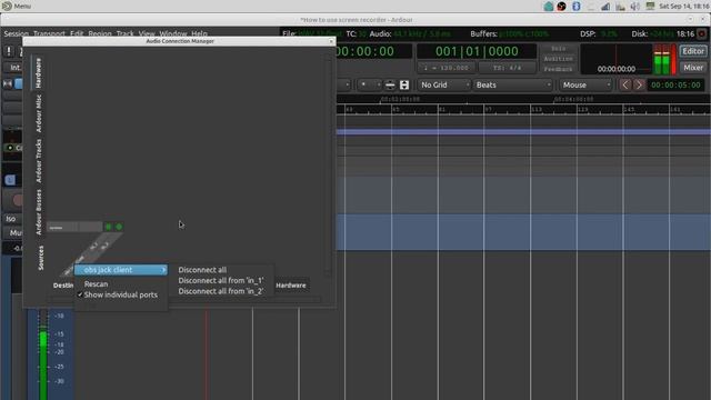 Using OBS Studio with Ardour смотреть онлайн